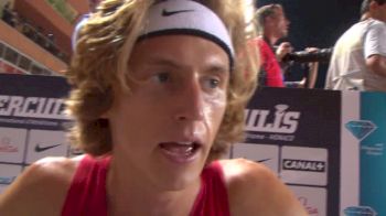 Evan Jager after Monaco steeple