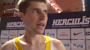 Tanguy Pepiot after the Monaco steeple