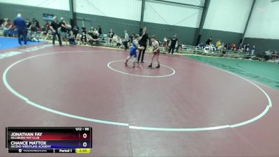 98 lbs Round 1 - Jonathan Fay, Hillsboro Mat Club vs Chance Mattox, Ascend Wrestling Academy