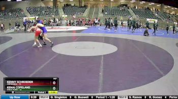 147 lbs Round 3 (4 Team) - Kenai Copeland, Eagle Point vs Kenny Schroeder, Centennial