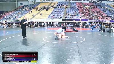 191 lbs Semis & 3rd Wb (16 Team) - Ella Beam, Presbyterian vs Jacklyn Smith, Sacred Heart