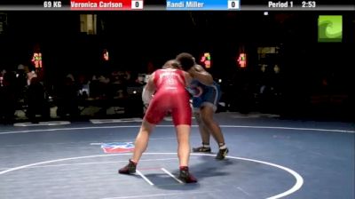 69kg finals 2, Veronica Carlson, NYAC vs Randi MIller, Army