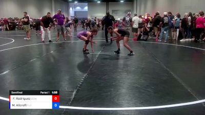 100 lbs Semifinal - Francelis Rodriguez, SOWA (South Orange Wrestling Academy) vs MacKenzie Allcroft, Florida