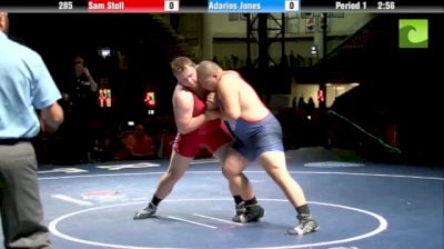 285lbs Finals Sam Stoll (MN) vs. Adarios Jones (IL)