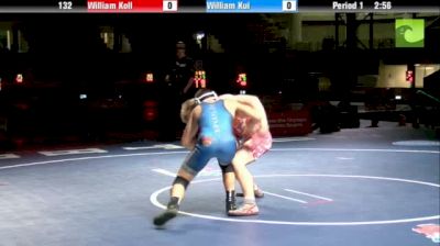 132lbs Finals William Koll (NY) vs. William Kui (NJ)