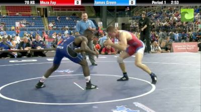 70kg Semi-finals Moza Fay (Army) vs. James Green (TMWC)