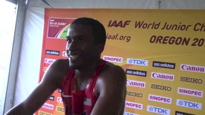 World Jr 100 champ Kendal Williams after missing 200 final