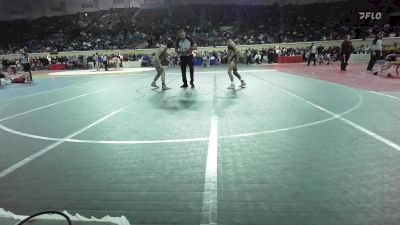 130 lbs Quarterfinal - Braxton Jones, Carl Albert vs Breylon Burdick, Sapulpa Junior High