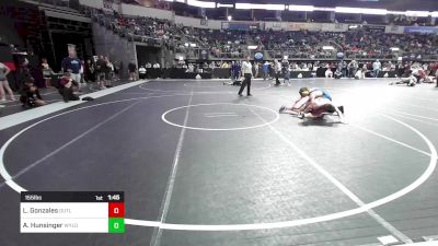 155 lbs Round Of 16 - Leo Gonzales, Outlaws Wrestling Club vs Ayden Hunsinger, Wyalusing