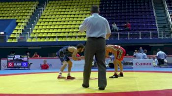 55kg Quarter-finals Thomas Gilman (USA) vs. Reza Atri (IRI)