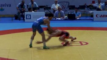 55kg Semi-finals Thomas Gilman (USA) vs. Michalan Hasanzada