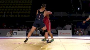 120kg 3rd Place Match Adam Coon (USA) vs. Yusuf Dede (TUR)