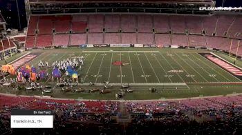 Franklin H.S., TN at 2019 BOA Kentucky Regional Championship pres by Yamaha