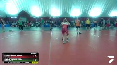 103-107 lbs Round 2 - Kennedy Bachman, Waukon vs Kathryn Marstein, Princeton