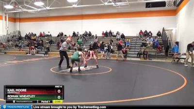 JV Boys-8 lbs Round 4 - Roman Wheatley, Cedar Rapids Kennedy vs Kael Moore, Cedar Falls