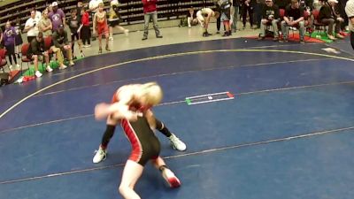 79 lbs Cons. Round 5 - Gunner Larson, JWC vs Braedyn Anderson, Sturgis Youth Wrestling Club