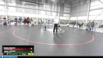 65-66 lbs Round 2 - Reese Brown, Prometheus WC vs Anna Lozano, St. Maries WC