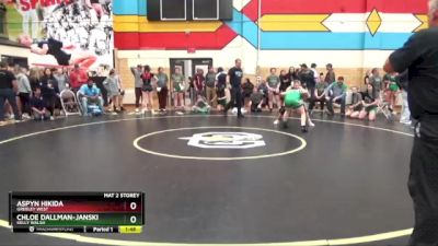130 lbs Semifinal - Chloe Dallman-Janski, Kelly Walsh vs Aspyn Hikida, Greeley West