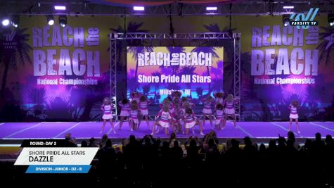 Shore Pride All Stars - DAZZLE [2024 L2 Junior - D2 - B Day 2] 2024 ACDA Reach the Beach Cheer Grand Nationals