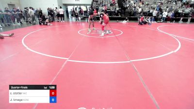 160 lbs Quarterfinal - Connor Stotler, Independence Wrestling Club vs Jayden Iznaga, None