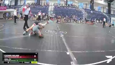 65 lbs Round 6 (8 Team) - Cooper Fielder, Backyard Brawlers Red vs Koa Cu, Oklahoma Stealth