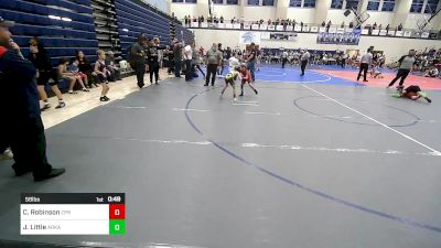 58 lbs Semifinal - Corbin Robinson, Panther Youth Wrestling vs Jackson Little, Arkansas Warthawgs