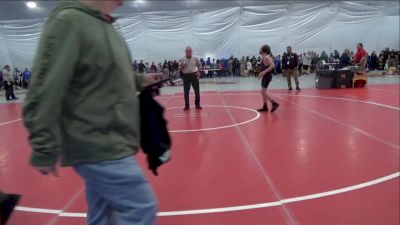 100 lbs Semifinal - Jonah Wicker, Tyrone vs Braydon Lowe, New Bloomfield