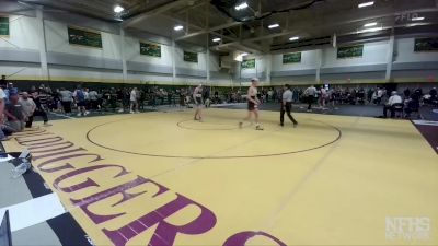 145 lbs Cons. Semi - Noah Martel, MATPAC Wrestling - ND vs Brayden Johnson, DC Outlaws Wrestling