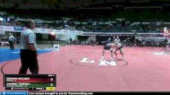 175 lbs Semis & 1st Wrestleback (8 Team) - Dominic Federici, Wyoming Seminary vs Giovani Macario, Easton