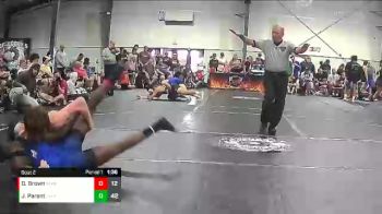 152 lbs Round 2 (3 Team) - Jace Parent, Level Up A vs Derrick Brown, Storm C