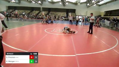 81 lbs Rr Rnd 2 - Griffin Preziosi, Kingsway vs Ryan Morgan, Orchard South WC