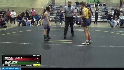 101 lbs Semifinal - Bentley Hawkins, Eaton Rapids vs Grady Ward, Greenville Elite