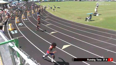 Youth Boys' 200m, Semi-Finals 6 - Age 9