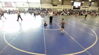 52 lbs Quarterfinal - Julian Campos, Silverback WC vs Isabelle Harvey, St. Maries WC