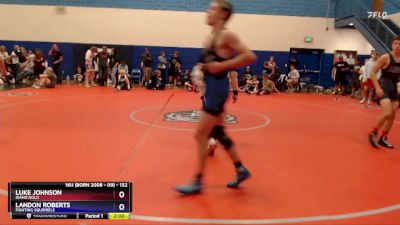 132 lbs Cons. Round 3 - Luke Johnson, Idaho Gold vs Landon Roberts, Fighting Squirrels