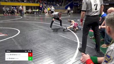 50 lbs Round Of 32 - Lawson Brothers, Redbank Valley vs Joseph Graban, Sharpsville