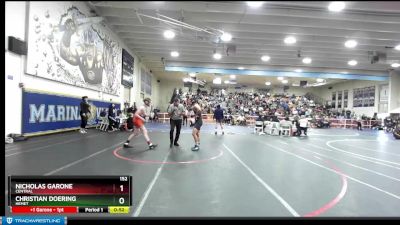 152 lbs Cons. Round 5 - Christian Doering, Hemet vs Nicholas Garone, Central