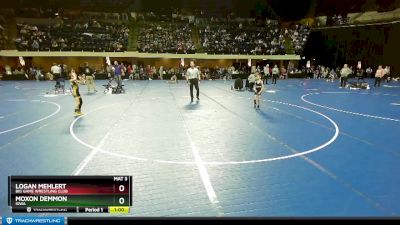 56 lbs Cons. Round 4 - Moxon Demmon, Iowa vs Logan Mehlert, Big Game Wrestling Club