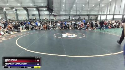 235 lbs Quarterfinal - Zena Hager, WA vs KeliArah Leafaatoto, NV