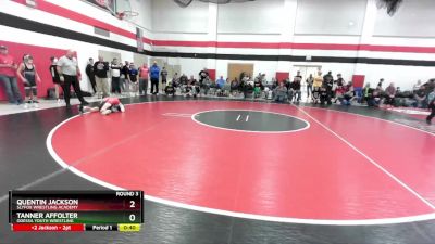 95 lbs Round 3 - Quentin Jackson, SlyFox Wrestling Academy vs Tanner Affolter, Odessa Youth Wrestling