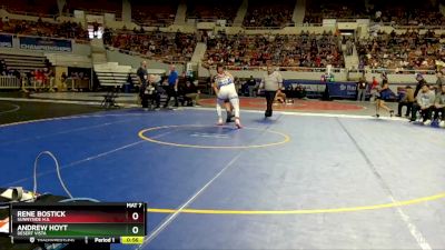 D1-215 lbs Cons. Semi - Andrew Hoyt, Desert Vista vs Rene Bostick, Sunnyside H.S.