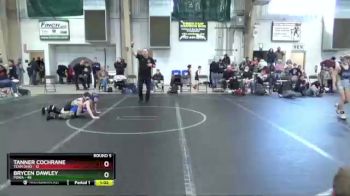 72 lbs Round 5 (8 Team) - Brycen Dawley, POWA vs Tanner Cochrane, Team Ohio