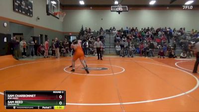 287 lbs Round 2 - Sam Charbonnet, Bob Jones vs Sam Reed, Grissom Hs