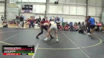 140 lbs Round 2 (6 Team) - Francesco DiTrolio, American Gladiators vs Justin Boone, Death Squad