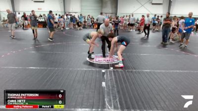 101 lbs Placement (4 Team) - Thomas Patterson, Alabama Elite vs Chris Metz, Icon Wrestling