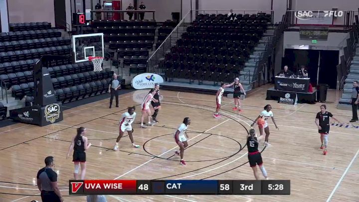 Replay: UVA Wise Vs. Catawba | SAC Women's Basketball Championship | Mar 5 @ 12 PM