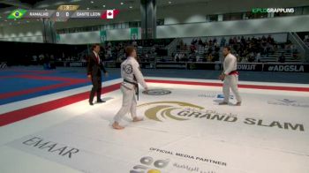 Diego Ramalho vs Dante Leon 2018 Abu Dhabi Grand Slam Los Angeles