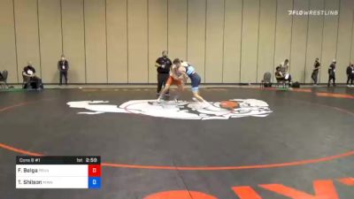 70 kg Consolation - Felix Belga, Pennsylvania RTC vs Tyler Shilson, Minnesota Storm