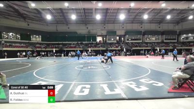 157 lbs Consi Of 32 #2 - Allan Gushue, Gilman School vs Ronin Foldes, Benedictine Prep