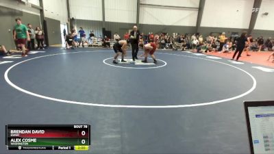 190 lbs Quarterfinal - Alex Cosme, Washington vs Brendan David, NWWC